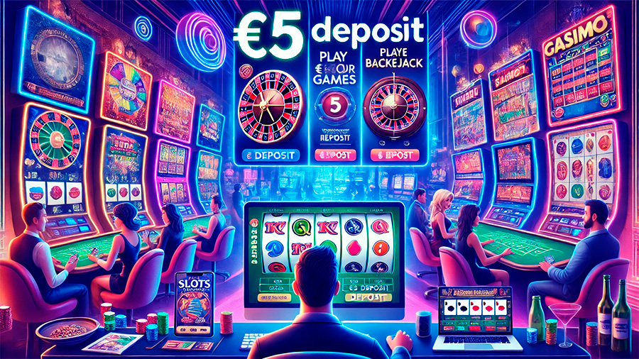 Popular Games to Play with €5 Deposit